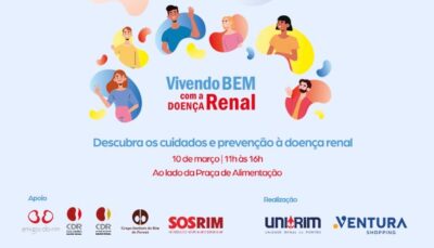 Dia Mundial do Rim recebe ação especial