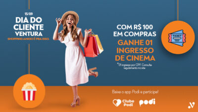 Dia do Cliente com campanha especial compre e ganhe