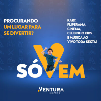 Gastronomia, moda e diversão é Ventura