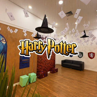Harry Potter no Ventura com Espaço Temático