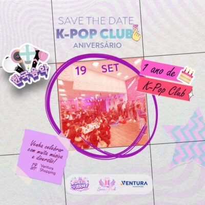 1 ano de K-Pop Club Ventura