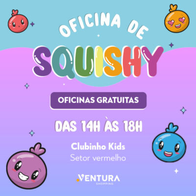 Oficina de Squishy: criatividade e diversão!